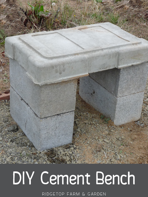Cement Bench Title
