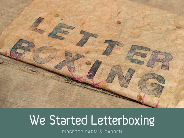 Ridgetop Farm & Garden | Letterboxing
