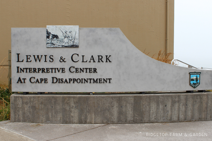 Lewis Clark Interpretive Center sign