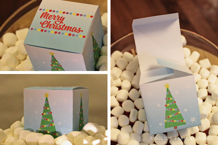 Ridgetop Farm and Garden | 12 Days of December | Christmas Gift Box | Printable Freebie