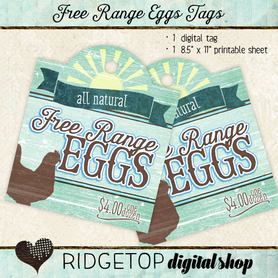 Ridgetop Digital Shop | Tags | Free Range Eggs | For Sale |$4 | Dozen