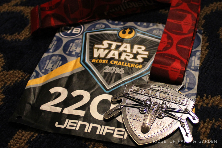 Ridgetop Farm and Garden | Race Recap | Star Wars 10K | Disneyland