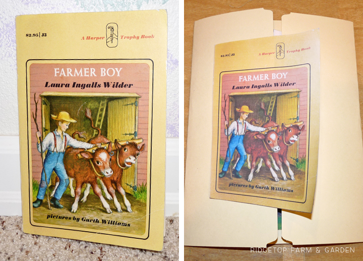 Ridgetop Farm and Garden | Home School | Laura Ingalls Wilder | Farmer Boy | Lapbbook