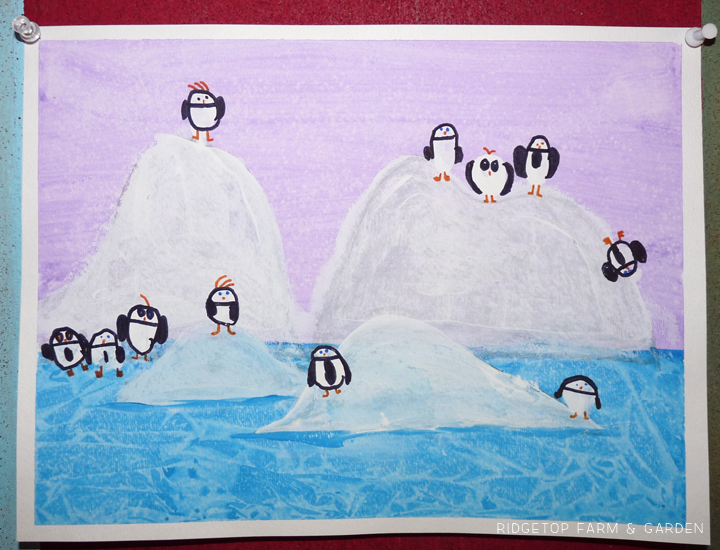 Ridgetop Farm and Garden | Penguin Painting