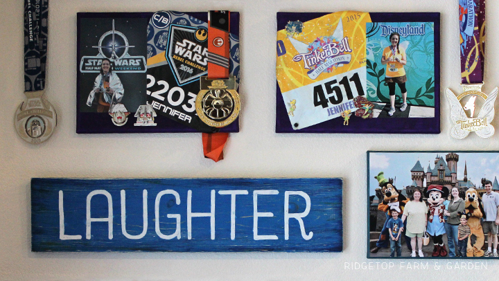 Ridgetop Farm and Garden | DIY | Disney | Laughter | Wood Sign