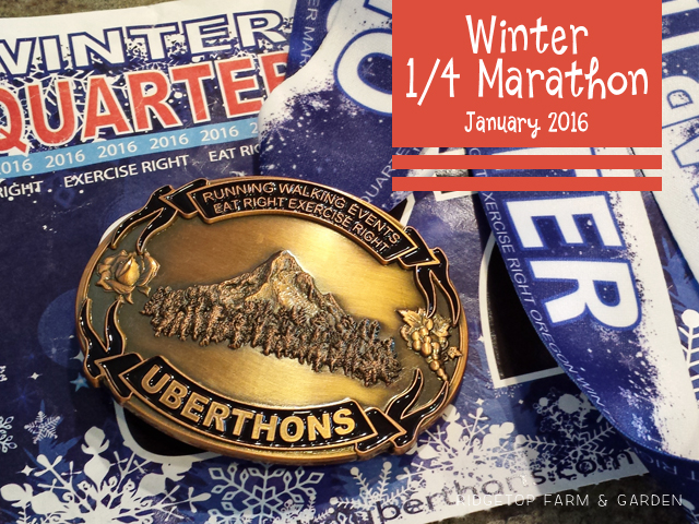 Ridgetop Farm and Garden | Race Recap | Uberthons | Winter Quarter Marathon