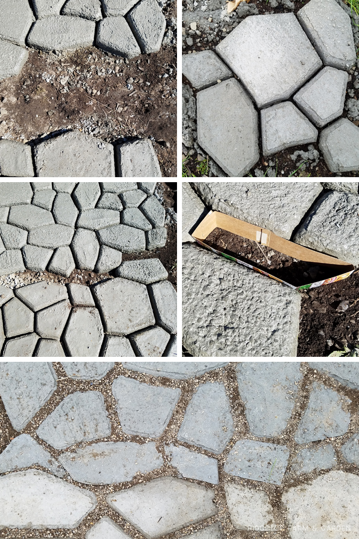 Ridgetop Farm and Garden | DIY Concrete Path |Walkmaker Form