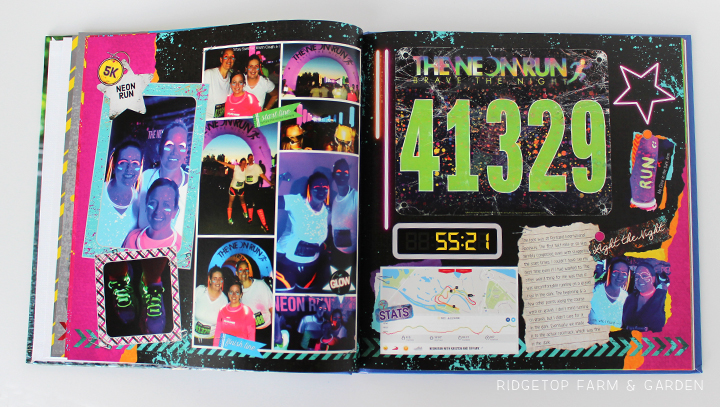 Ridgetop Farm and Garden | Running | Road to a Half Marathon Photo Book | Neon Run 2013