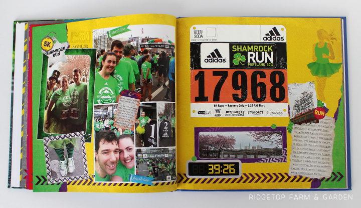 Ridgetop Farm and Garden | Running | Road to a Half Marathon Photo Book | Shamrock Run 2014