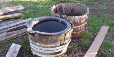 Ridgetop Farm and Garden | Project Repurpose | Herb Barrel from Water Fountain