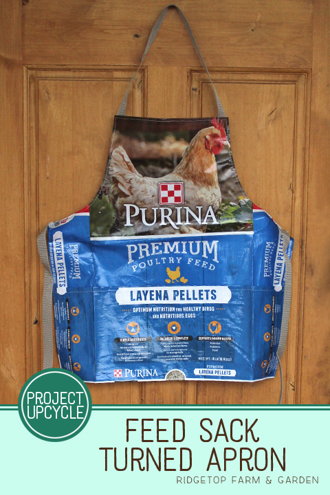 Ridgetop Farm and Garden | Recycled Feed Sack Turned Apron