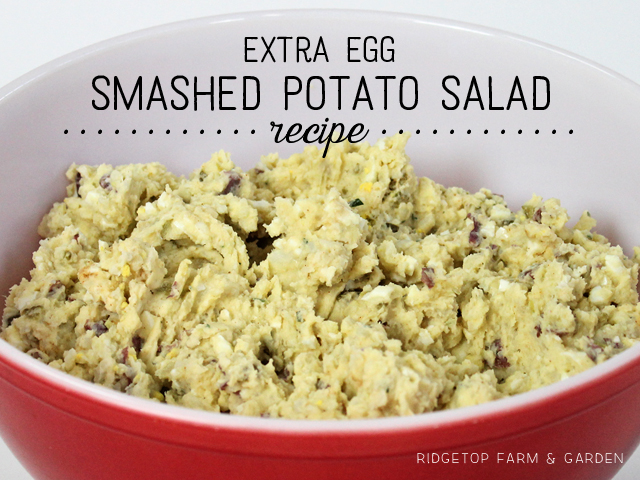Ridgetop Farm and Garden | Recipe | Smashed Potato Salad