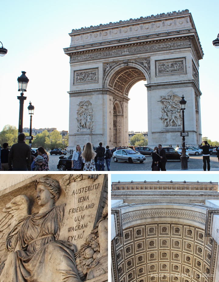 Ridgetop Farm and Garden | Travel | Paris | Arc de Triomphe