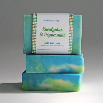 Ridgetop Farm and Garden | Goat Milk Soap | Eucalyptus and Peppermint