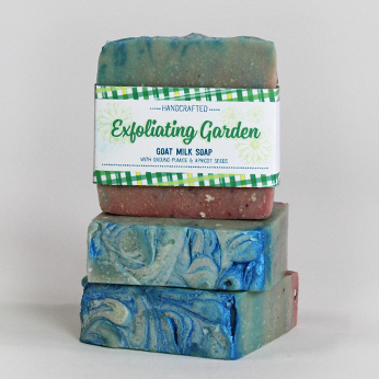 Ridgetop Farm and Garden | Goat Milk Soap | Exfoliating Garden