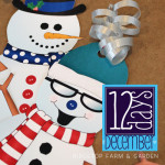 12 Days: Build Your Own Snowman Gift Tags