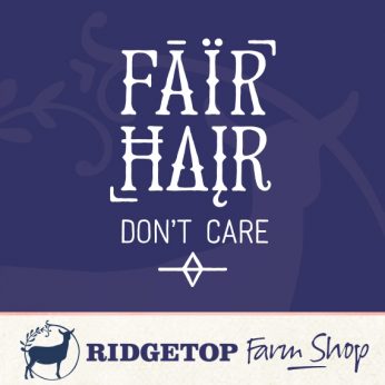 Ridgetop Farm Shop | Fair Hair Don't Care Vinyl Decal