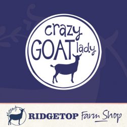 Ridgetop Farm Shop • Crazy Goat Lady Vinyl Decal